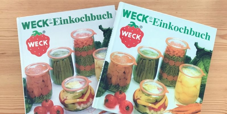 2 Exemplare vom Weck-Einkochbuch